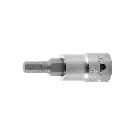 Holex 1/4 inch Drive Bit Socket, 4mm, 631720 4 631720 4